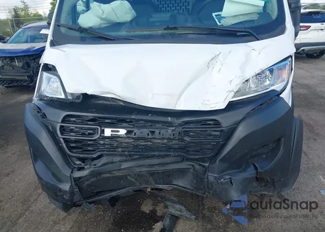 2024 Ram Promaster 1500 Low Roof 136 Wb W/Pass Seat из США, поврежденный, VIN 3C6LRVAG7RE132017